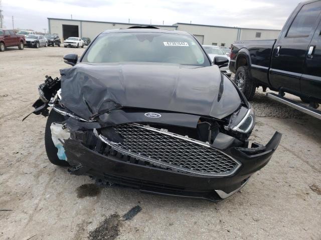 3FA6P0RU1LR156926 - 2020 FORD FUSION TITANIUM BLACK photo 5