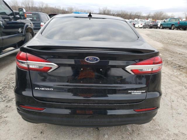 3FA6P0RU1LR156926 - 2020 FORD FUSION TITANIUM BLACK photo 6