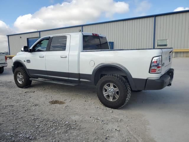 3C6UD5PL2CG108176 - 2012 DODGE RAM 2500 LONGHORN WHITE photo 2