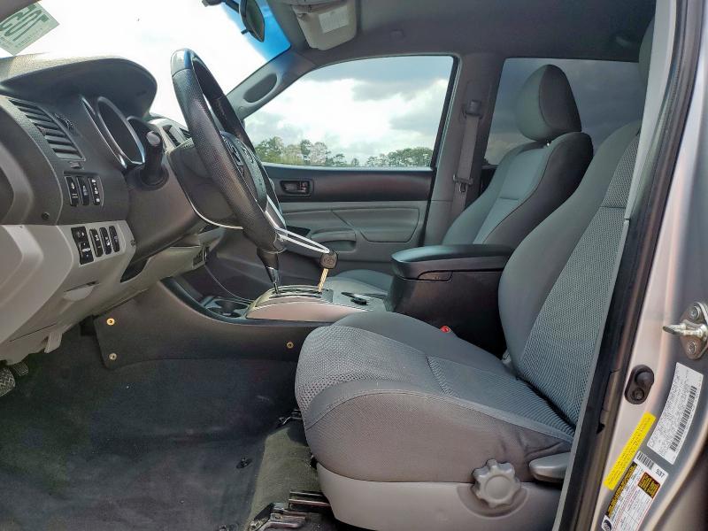 3TMLU4EN9FM165418 - 2015 TOYOTA TACOMA DOUBLE CAB ვერცხლისფერი ფოტო 7