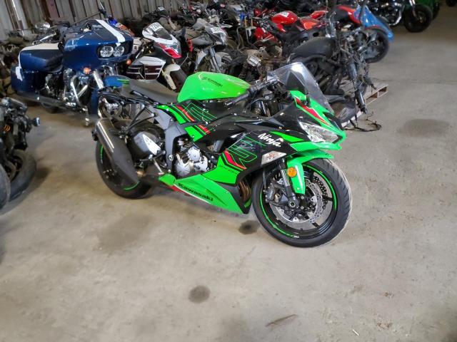 JKBZXJH19PA019047 - 2023 KAWASAKI ZX636 K GREEN photo 1