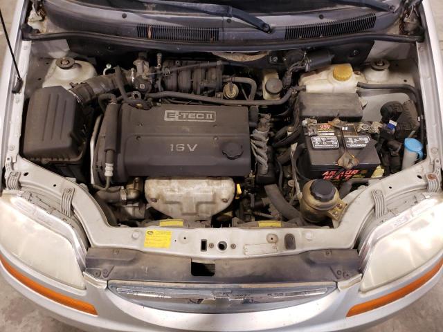 KL1TJ52664B204599 - 2004 CHEVROLET AVEO LS Gümüş foto 11