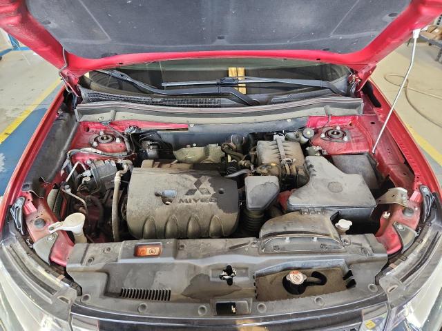 JA4AZ3A32KZ010798 - 2019 MITSUBISHI OUTLANDER SE მუქწითელი ფოტო 12