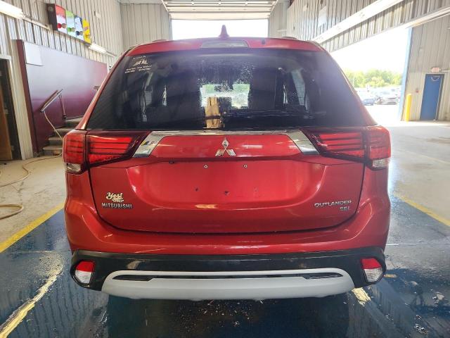 JA4AZ3A32KZ010798 - 2019 MITSUBISHI OUTLANDER SE მუქწითელი ფოტო 6