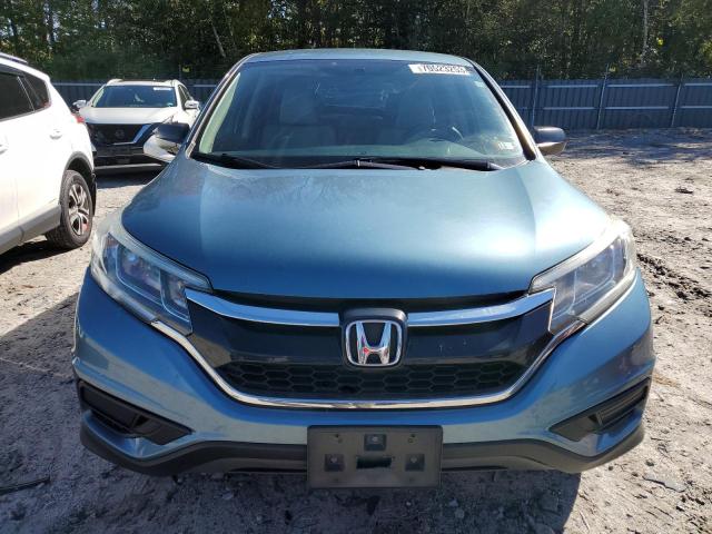 5J6RM4H47GL050276 - 2016 HONDA CR-V SE BLUE photo 5