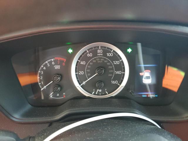 5YFEPMAE7MP168958 - 2021 TOYOTA COROLLA LE ნაცრისფერი ფოტო 9