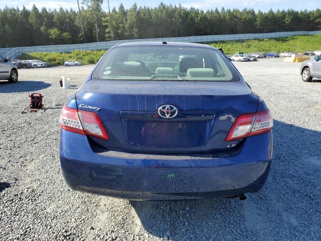 4T1BF3EK1BU583818 - 2011 TOYOTA CAMRY BASE BLUE photo 6