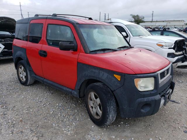 5J6YH28605L015310 - 2005 HONDA ELEMENT EX RED photo 4