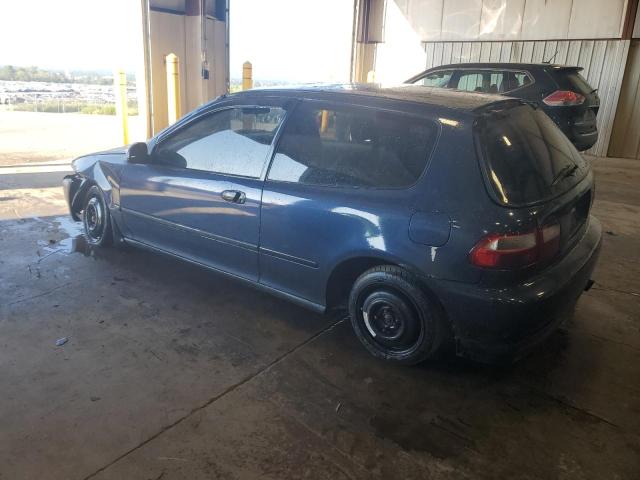 2HGEH2460RH526762 - 1994 HONDA CIVIC DX ლურჯი ფოტო 2