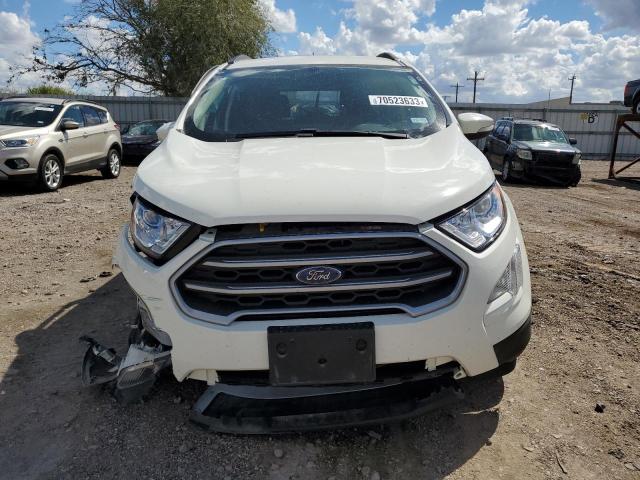 MAJ6S3GL4NC475667 - 2022 FORD ECOSPORT SE WHITE photo 5