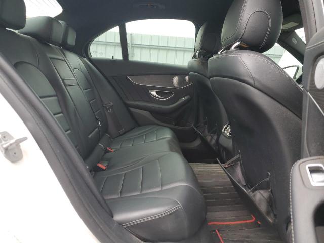 55SWF4KB9FU027253 - 2015 MERCEDES-BENZ C 300 4MATIC WHITE photo 10