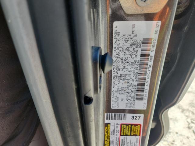 3TMJU4GN7AM093020 - 2010 TOYOTA TACOMA DOUBLE CAB PRERUNNER GRAY photo 12