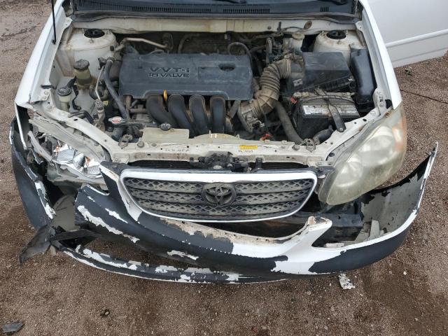 1NXBR32E58Z008166 - 2008 TOYOTA COROLLA CE WHITE photo 11