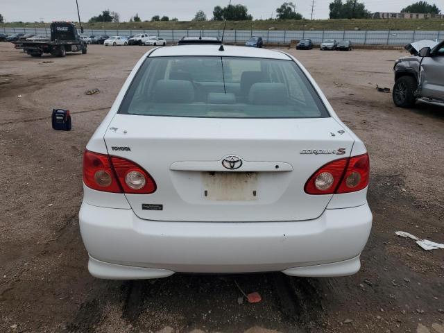 1NXBR32E58Z008166 - 2008 TOYOTA COROLLA CE WHITE photo 6