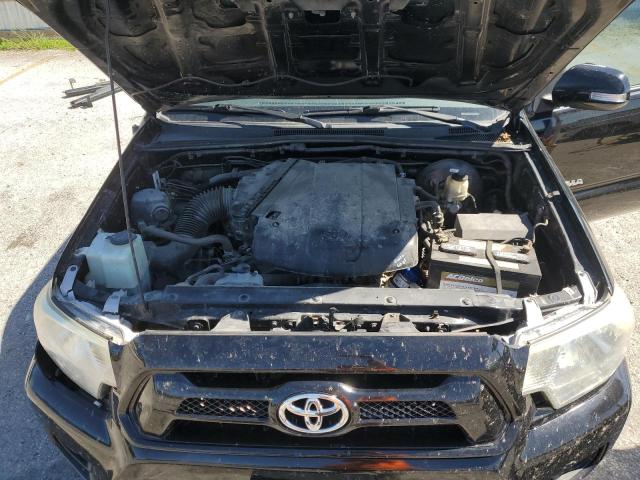 3TMLU4ENXFM206414 - 2015 TOYOTA TACOMA DOUBLE CAB BLACK photo 11
