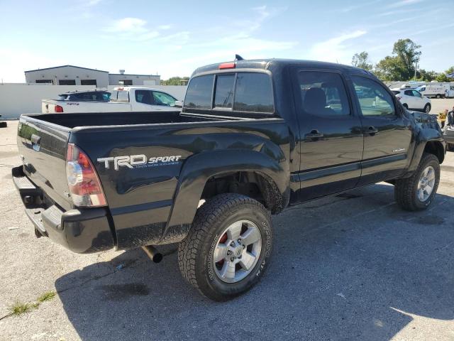 3TMLU4ENXFM206414 - 2015 TOYOTA TACOMA DOUBLE CAB BLACK photo 3