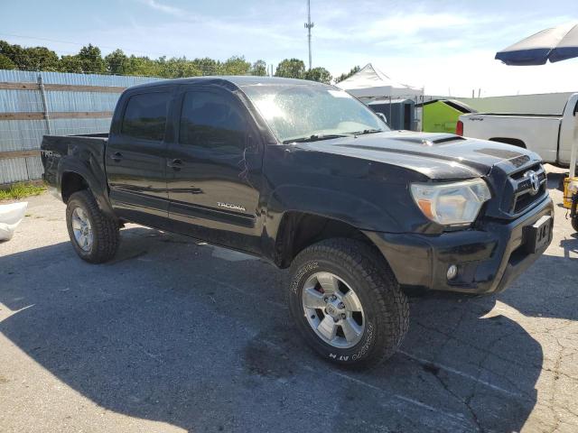 3TMLU4ENXFM206414 - 2015 TOYOTA TACOMA DOUBLE CAB BLACK photo 4