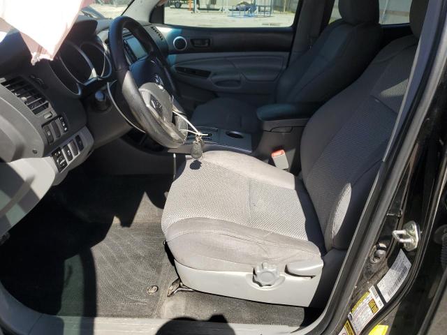 3TMLU4ENXFM206414 - 2015 TOYOTA TACOMA DOUBLE CAB BLACK photo 7