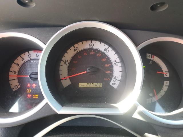 3TMLU4ENXFM206414 - 2015 TOYOTA TACOMA DOUBLE CAB BLACK photo 9