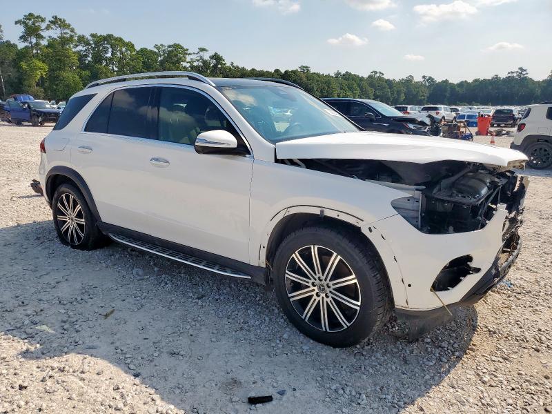 4JGFB4FB9RB152621 - 2024 MERCEDES-BENZ GLE 350 4MATIC WHITE photo 4