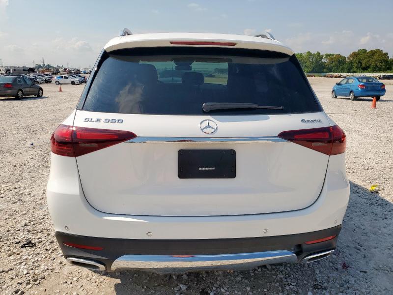 4JGFB4FB9RB152621 - 2024 MERCEDES-BENZ GLE 350 4MATIC WHITE photo 6