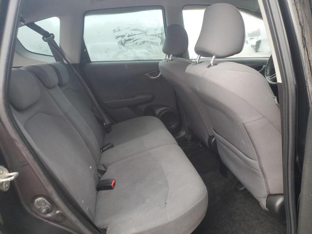 JHMGE8H28AC037879 - 2010 HONDA FIT BLACK photo 10