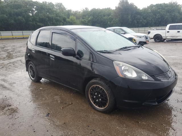 JHMGE8H28AC037879 - 2010 HONDA FIT BLACK photo 4