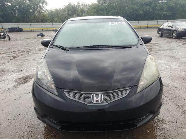 JHMGE8H28AC037879 - 2010 HONDA FIT BLACK photo 5