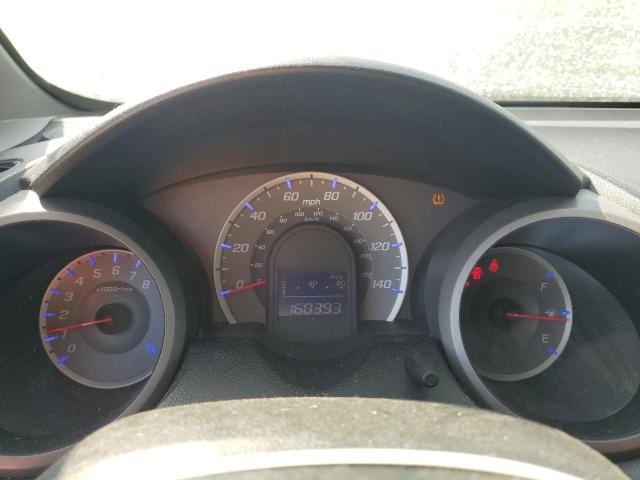 JHMGE8H28AC037879 - 2010 HONDA FIT BLACK photo 9