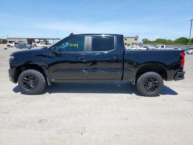 1GCPYFEL3MZ387741 - 2021 CHEVROLET SILVERADO K1500 LT TRAIL BOSS BLACK photo 9