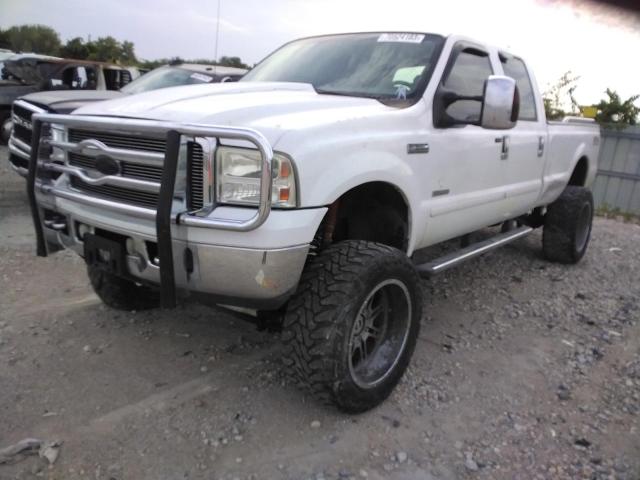 1FTWW31P76EC68951 - 2006 FORD F350 SRW SUPER DUTY WHITE photo 1