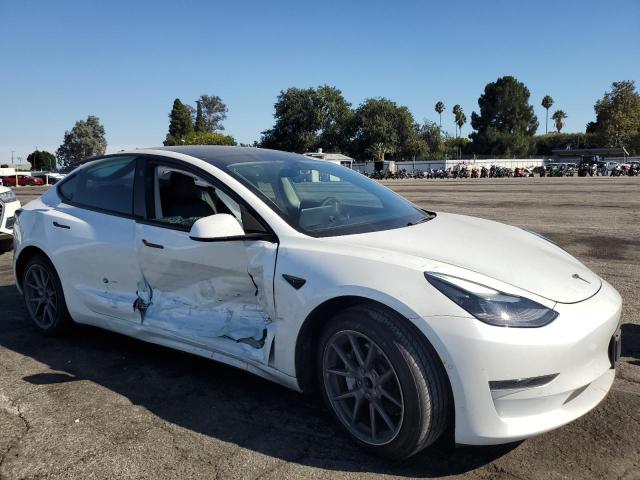 5YJ3E1EA5MF097094 - 2021 TESLA MODEL 3 白色 照片 4