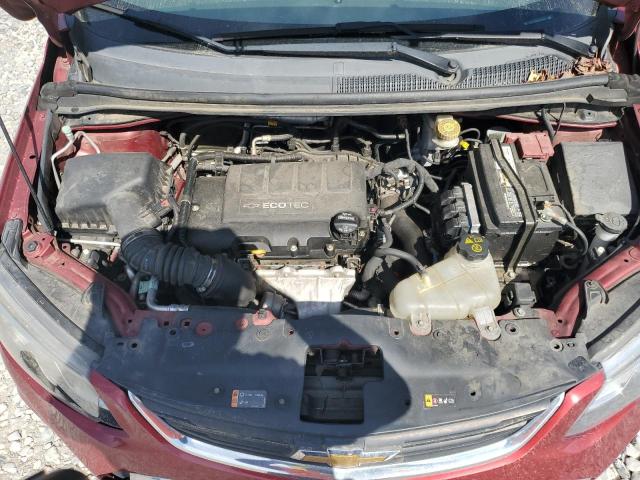 1G1JD5SB1K4129535 - 2019 CHEVROLET SONIC LT Qırmızı foto 11