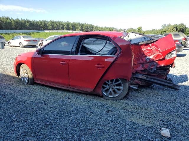 3VWD07AJ7EM439859 - 2014 VOLKSWAGEN JETTA SE RED photo 2
