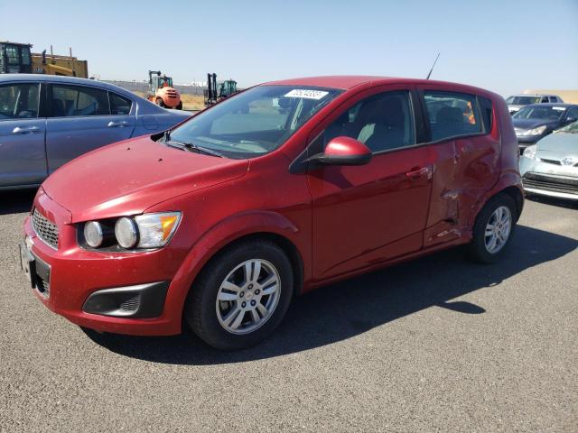 1G1JA6SH5C4114881 - 2012 CHEVROLET SONIC LS BURGUNDY photo 1