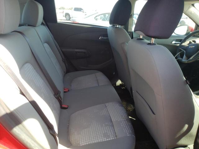 1G1JA6SH5C4114881 - 2012 CHEVROLET SONIC LS 勃艮第红 照片 10