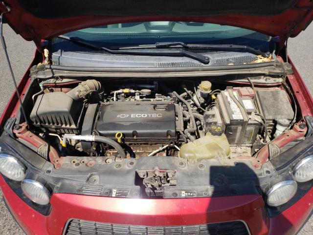 1G1JA6SH5C4114881 - 2012 CHEVROLET SONIC LS 勃艮第红 照片 11