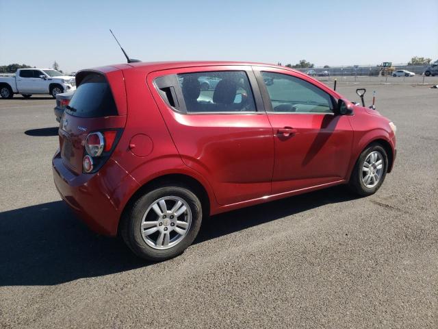 1G1JA6SH5C4114881 - 2012 CHEVROLET SONIC LS 勃艮第红 照片 3
