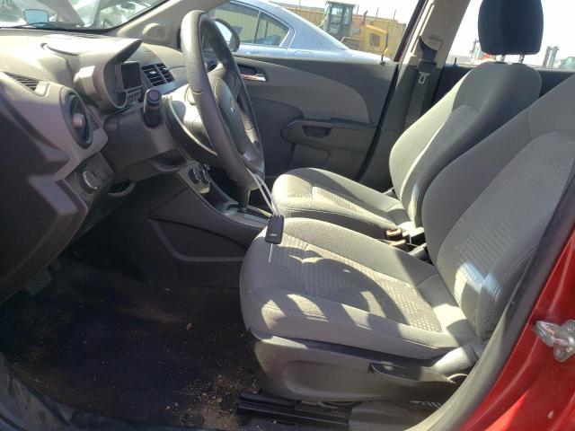 1G1JA6SH5C4114881 - 2012 CHEVROLET SONIC LS 勃艮第红 照片 7