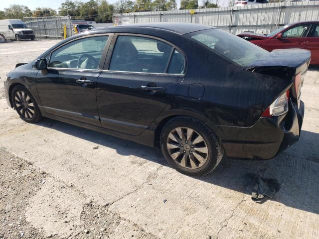 19XFA1F86BE025408 - 2011 HONDA CIVIC EX BLACK photo 2