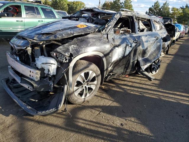 5TDGZRBH0LS518123 - 2020 TOYOTA HIGHLANDER XLE أسود صورة 1