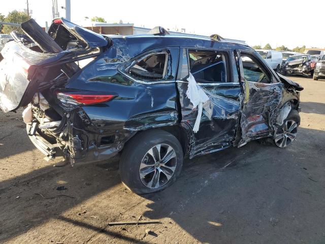 5TDGZRBH0LS518123 - 2020 TOYOTA HIGHLANDER XLE أسود صورة 3