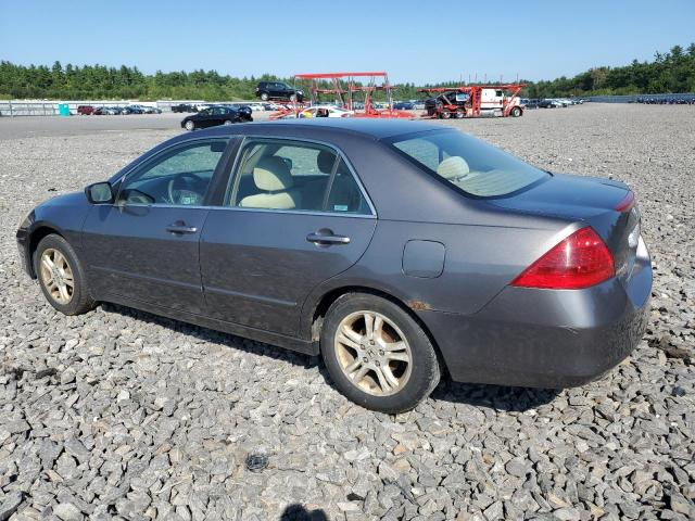 1HGCM56707A064791 - 2007 HONDA ACCORD EX GRAY photo 2