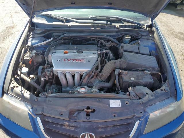 JH4CL96924C016153 - 2004 ACURA TSX BLUE photo 11