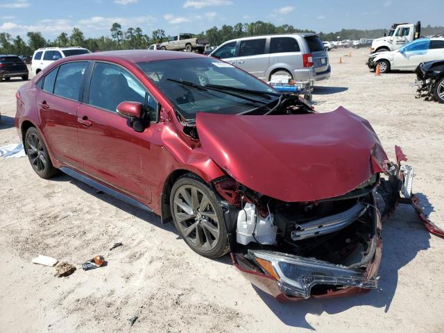 5YFS4MCEXPP147048 - 2023 TOYOTA COROLLA SE RED photo 4