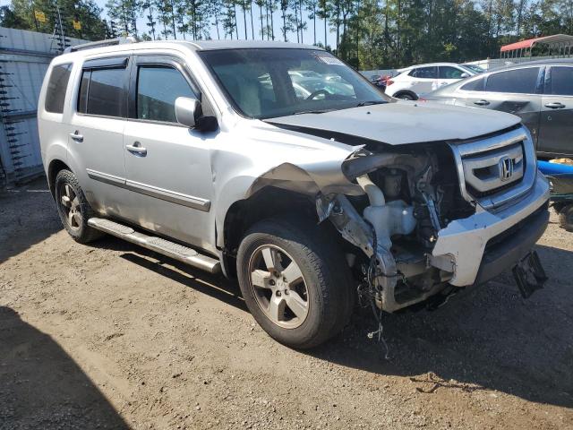 5FNYF4H65AB032561 - 2010 HONDA PILOT EXL SILVER photo 4