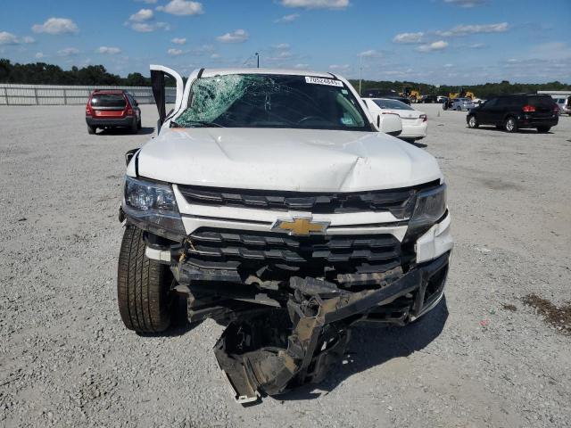 1GCGSCEN3M1143636 - 2021 CHEVROLET COLORADO LT WHITE photo 5