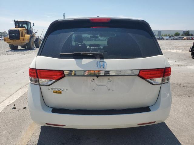 5FNRL5H68GB168369 - 2016 HONDA ODYSSEY EXL WHITE photo 6