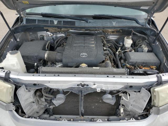 5TFUY5F13CX269659 - 2012 TOYOTA TUNDRA DOUBLE CAB SR5 SILVER photo 11