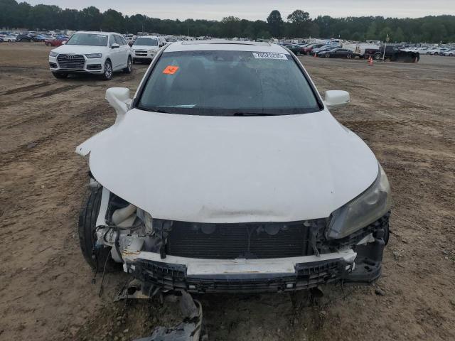 1HGCR3F89DA017205 - 2013 HONDA ACCORD EXL WHITE photo 5